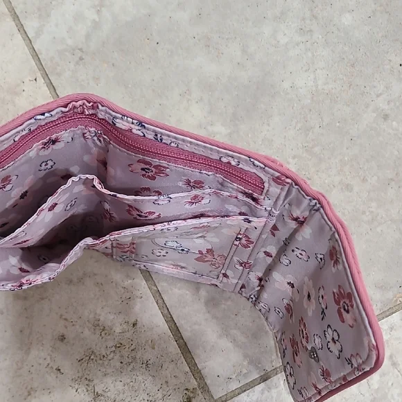 Vera Bradley Pink Quilted Wallet with Disney Characters RFID PROTECTION - Picture 11 of 14